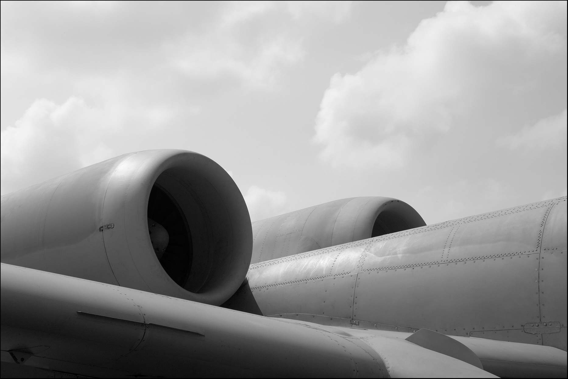 Fairchild Republic A-10 Thunderbolt shot on Infrared